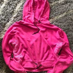 Pink crop sweatshirt